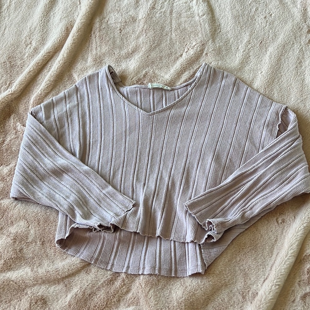 Molly Green light purple sweater